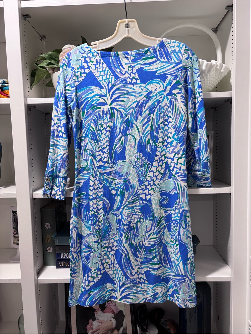 Lilly Pulitzer Blue Women’s Dress XS - Picture 5 of 7